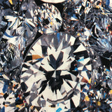 Diamond Printed Crepe de Chine (Nicole Miller) - Fabrics & Fabrics NY