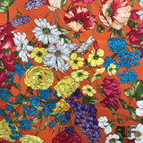 Italian Floral Bloom Printed Cotton - Multicolor