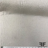 Crocodile Cotton Jacquard - Beige - Fabrics & Fabrics NY