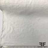 Stretch Cotton Jacquard - White