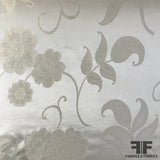 Ralph Lauren Floral Silk Satin Jacquard - Ivory