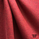 Wool Suiting - Red
