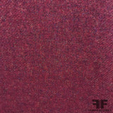 Wool Suiting - Red - Fabrics & Fabrics