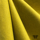Italian Wool Coating - Chartreuse