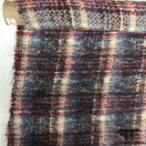 Italian Plaid Wool Tweed - Multicolor