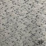 Speckled Wool Tweed Boucle - Grey/Black/White