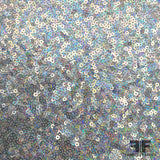 Metallic Silver Sequins - Metallic - Fabrics & Fabrics