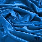 Silk Velvet - Electric Blue - Fabrics & Fabrics