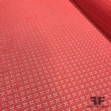 Geometric Design Lace - Pink - Fabrics & Fabrics