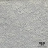 French Classic Floral Lace - White