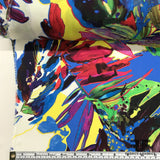 Abstract Silk Georgette - Multicolor - Fabrics & Fabrics NY