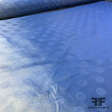 Polka Dot Silk Taffeta - Blue - Fabrics & Fabrics