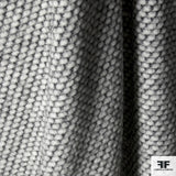 Wool Tweed - Black/White