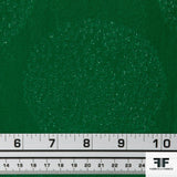 Italian Novelty Silk fabric - Green