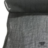 Linen Gauze - Black - Fabrics & Fabrics