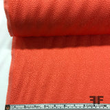 Italian Pebble Textured Brocade - Coral - Fabrics & Fabrics