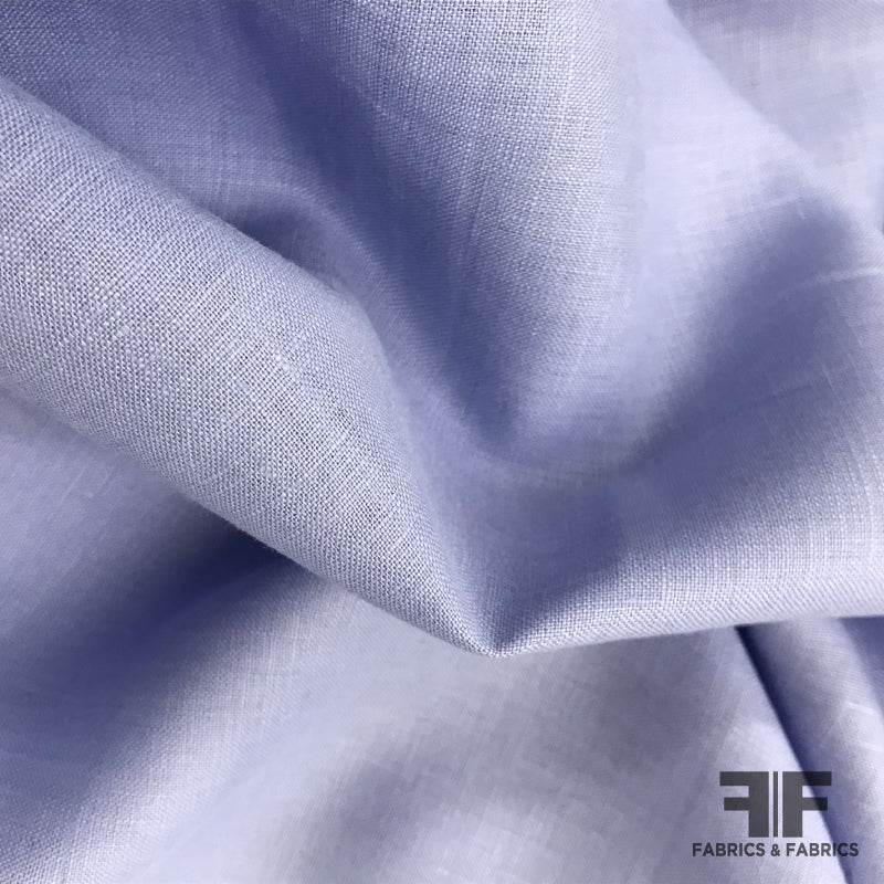 Periwinkle Linen Solid Linen - Periwinkle – Fabrics & Fabrics