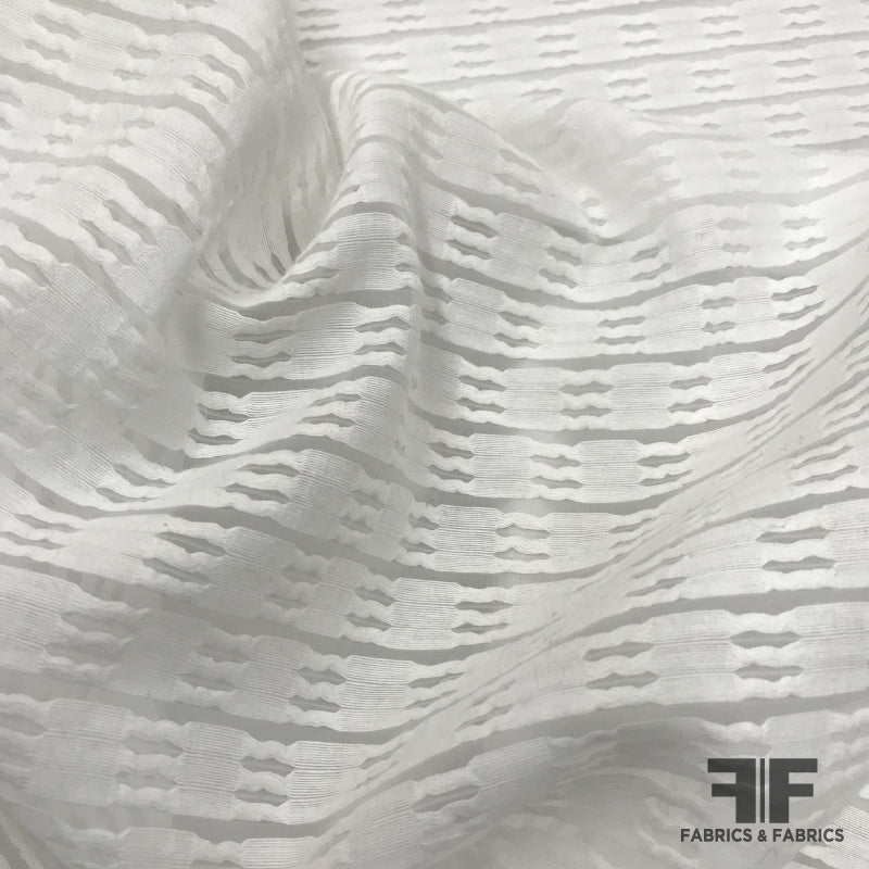 sheer cotton fabric often used for dresses 10 Types of Sheer and Semi-sheer Fabric and What to Sew With Them