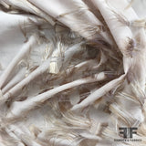French Novelty Silk Fringes - Beige/Ivory - Fabrics & Fabrics