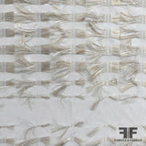 French Novelty Silk Fringes - Beige/Ivory - Fabrics & Fabrics