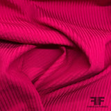 Textured Striped Brocade - Pink