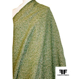 Herringbone Wool Tweed - Green