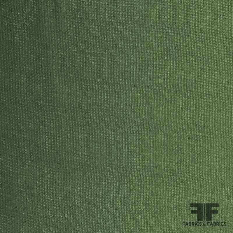 Textured Rayon Rayon Army Green Fabrics & Fabrics