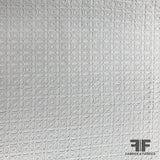 Cotton Eyelet Guipure Lace - White - Fabrics & Fabrics