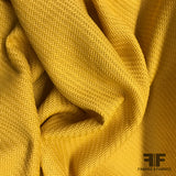 Solid Woven Suiting - Yellow