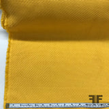 Solid Woven Suiting - Yellow - Fabrics & Fabrics