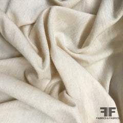 Cotton Jersey Knit Fabric - Cream