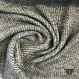 Solid Medium Weight Ribbed Knit - Heather Grey - Fabrics & Fabrics
