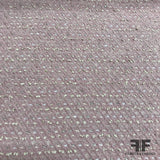 Metallic Wool Tweed - Pink - Fabrics & Fabrics