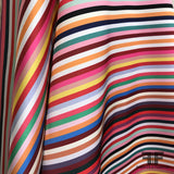 Italian Striped Zibeline - Multicolor - Fabrics & Fabrics