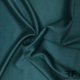 Double-Faced Reversible Wool Coating - Burgundy/Teal - Fabrics & Fabrics