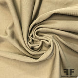 Italian Rib Knit - Camel - Fabrics & Fabrics