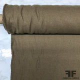 Italian Wool Coating - Light Brown - Fabrics & Fabrics