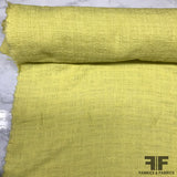 Cotton Boucle Suiting - Lemon Yellow