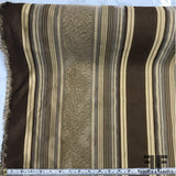 Silk Organza-Faced Jacquard - Brown/Tan