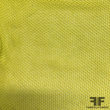 Cotton Spacer Mesh - Lemon - Fabrics & Fabrics