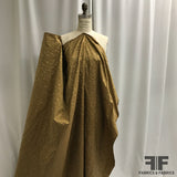Floral Silk Jacquard - Gold