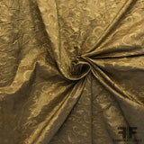 Floral Silk Jacquard - Gold