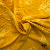 Floral Rayon Twill - Yellow