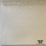 French Chantilly Lace - Silk White