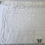 Leavers Lace (55” stripes) - Off White