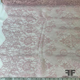 Double Scalloped Edge Lace - Pink