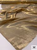 J Mendel Sheer Metallic Lamé - Gold