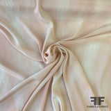 Bleach Dyed Silk Crepe de Chine - Pale Pink