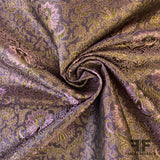 Metallic Renaissance Jacquard Brocade - Lavender/Gold