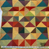 Italian Geometric Upholstery Cotton - Multicolor